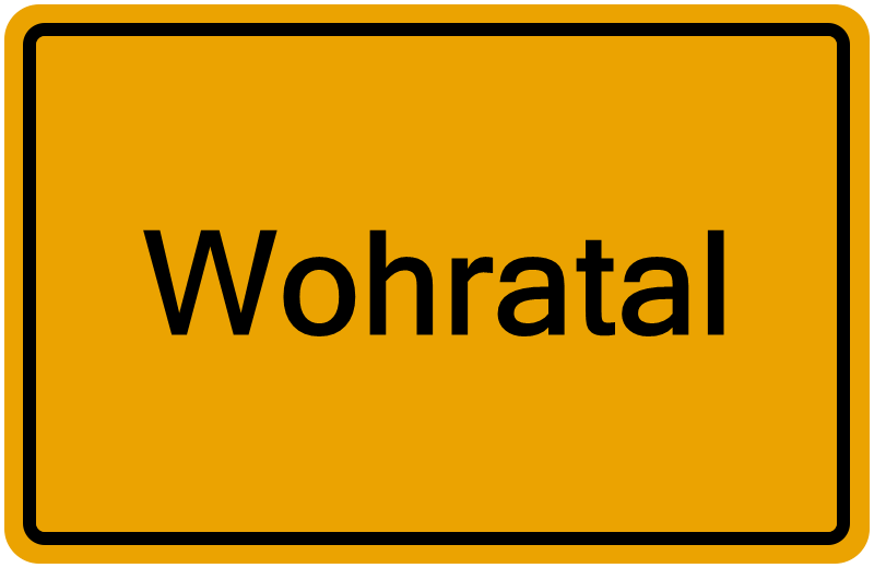 Handelsregister Wohratal