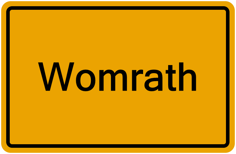 Handelsregister Womrath
