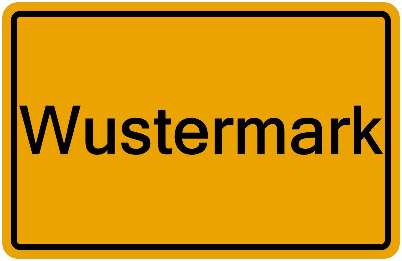 Handelsregister Wustermark