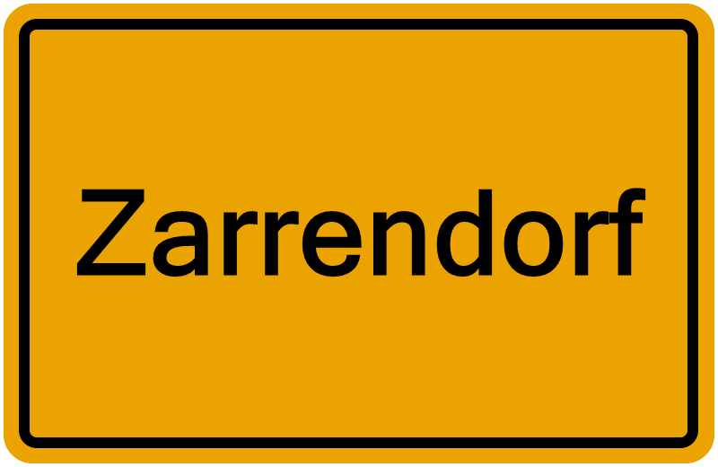 Handelsregister Zarrendorf