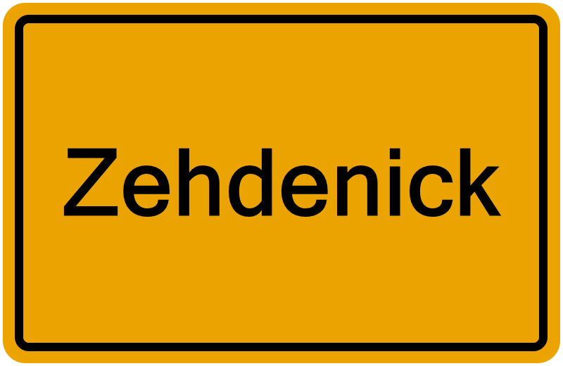 Handelsregister Zehdenick