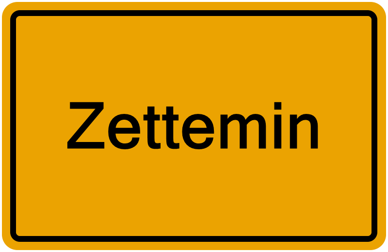 Handelsregister Zettemin