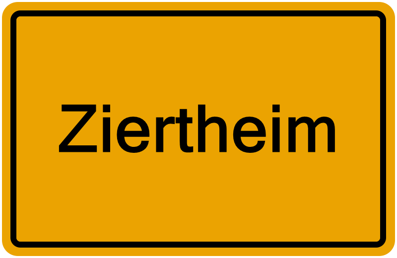 Handelsregister Ziertheim
