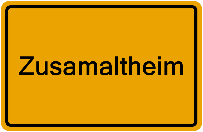 Handelsregister Zusamaltheim
