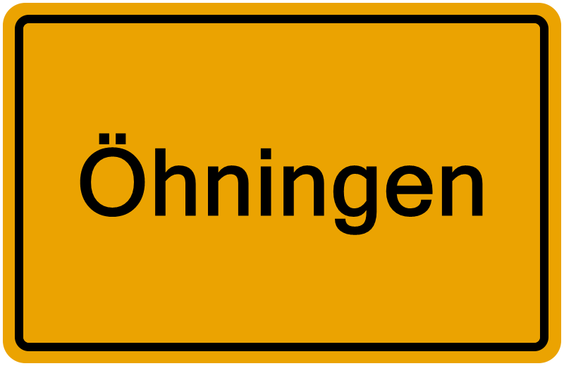 Handelsregister Öhningen